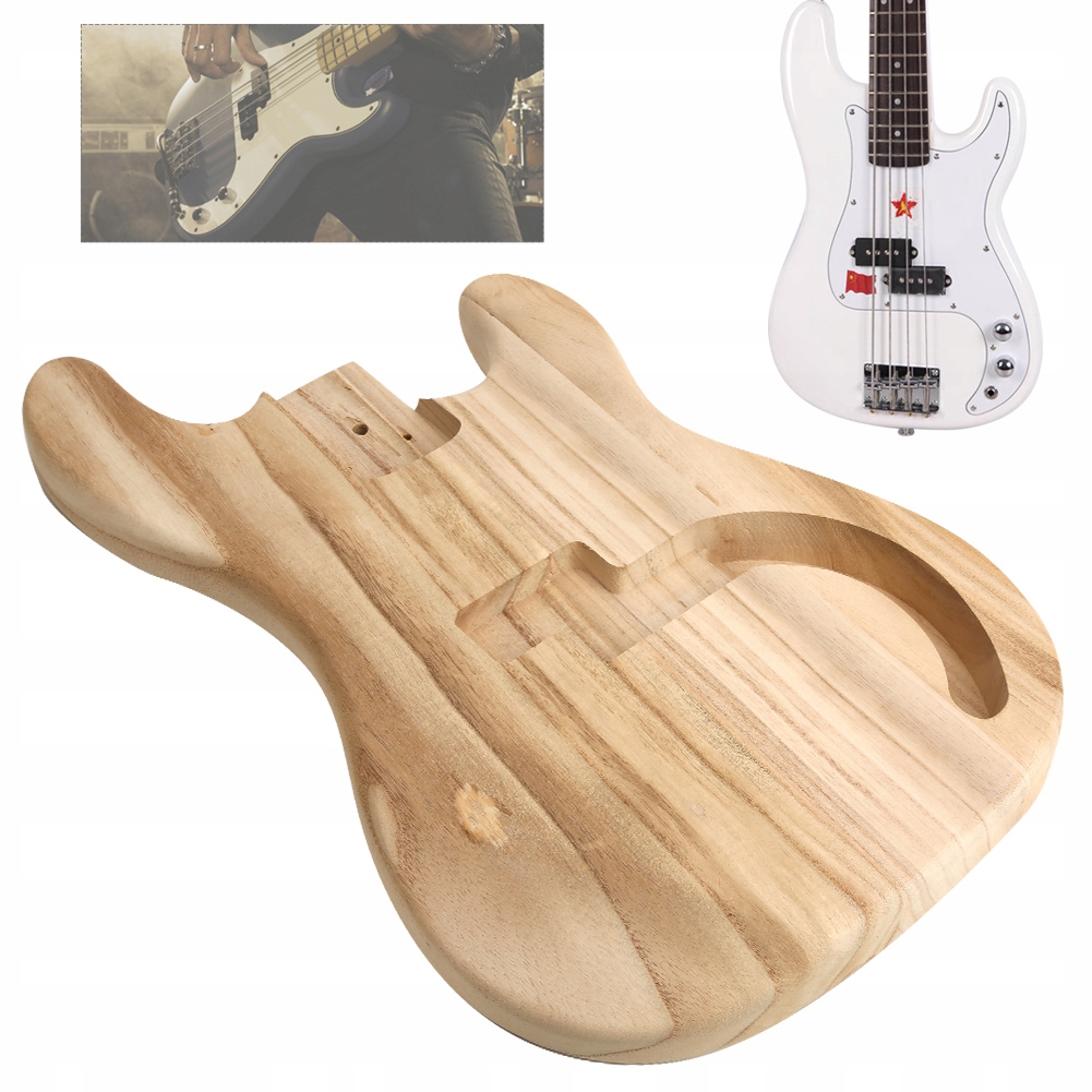 KORPUS BASOWY NIEDOKOŃCZONA BECZKA NA GITARĘ PB Stan opakowania oryginalne