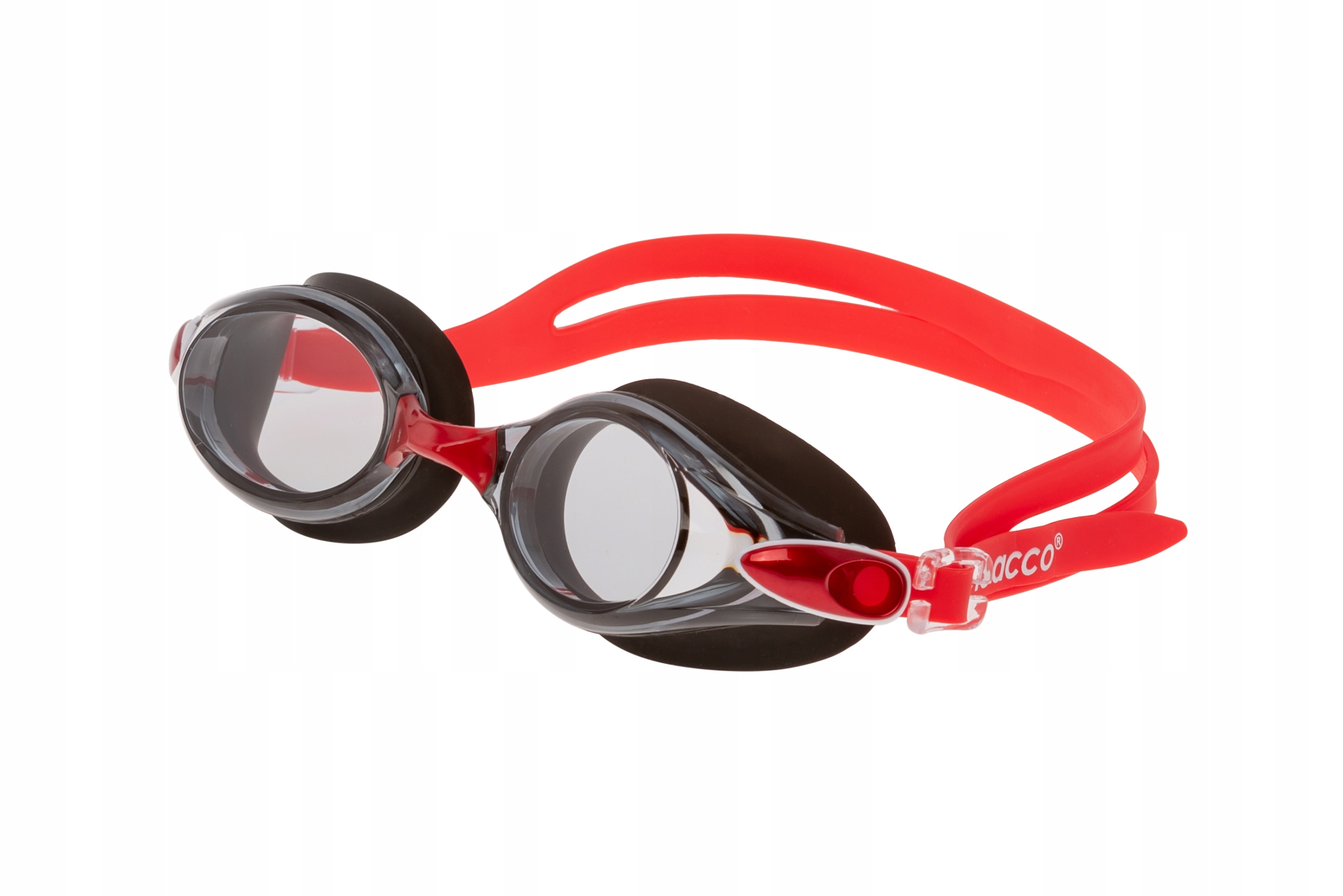 OKULARY PŁYWACKIE na BASEN ANTI-FOG do PŁYWANIA Materiał paska silikon