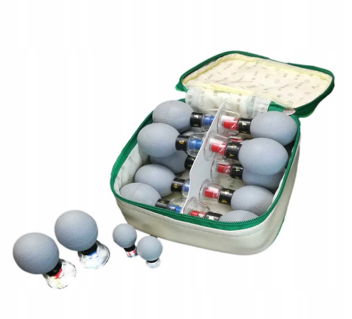 Bańki Chińskie Próżniowe Gumowe Haci 12 Szt