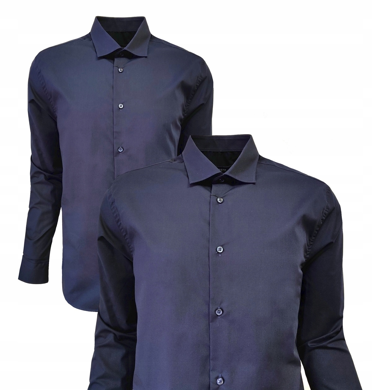 Pánská Návštěvní Košile Casual Klasická Námořnická Modrá L