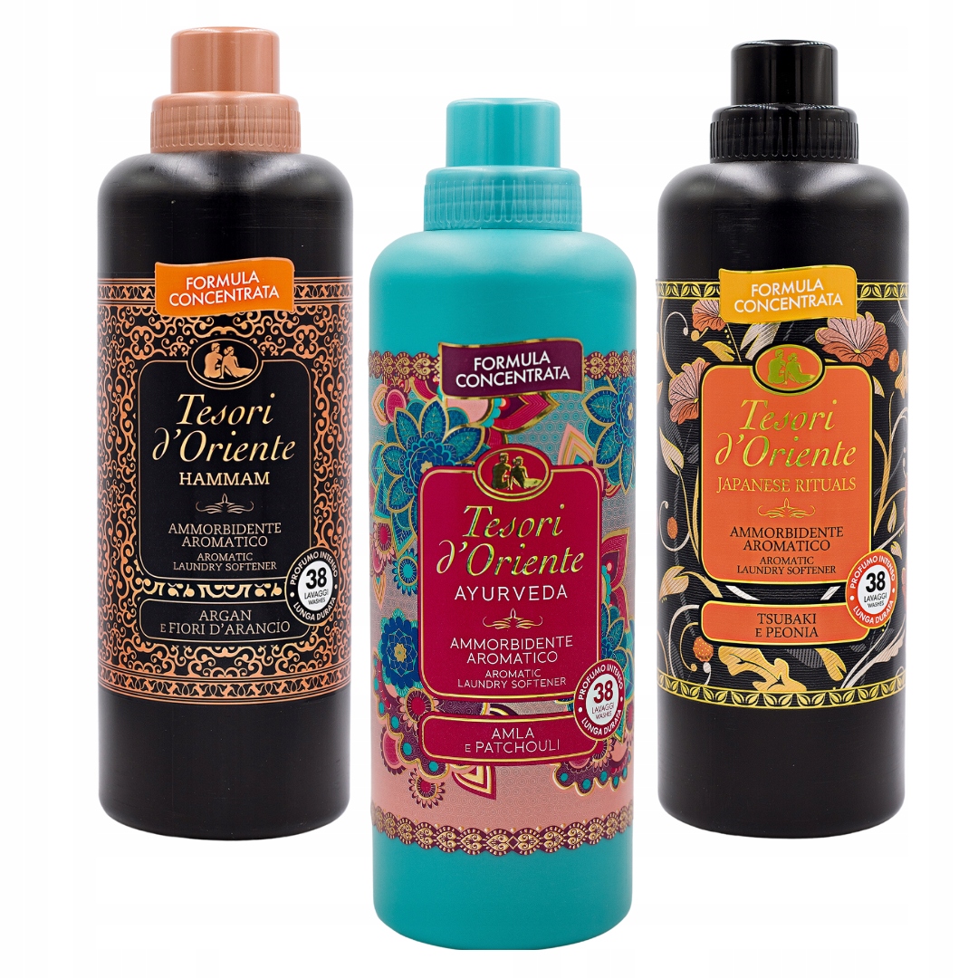 Sada Tesori d'Oriente 3x Tekutá aviváž 760 ml Haj