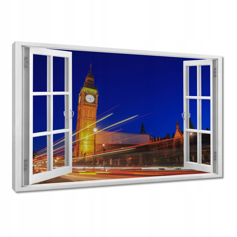 

Obrazy 120x80 Big Ben nocą