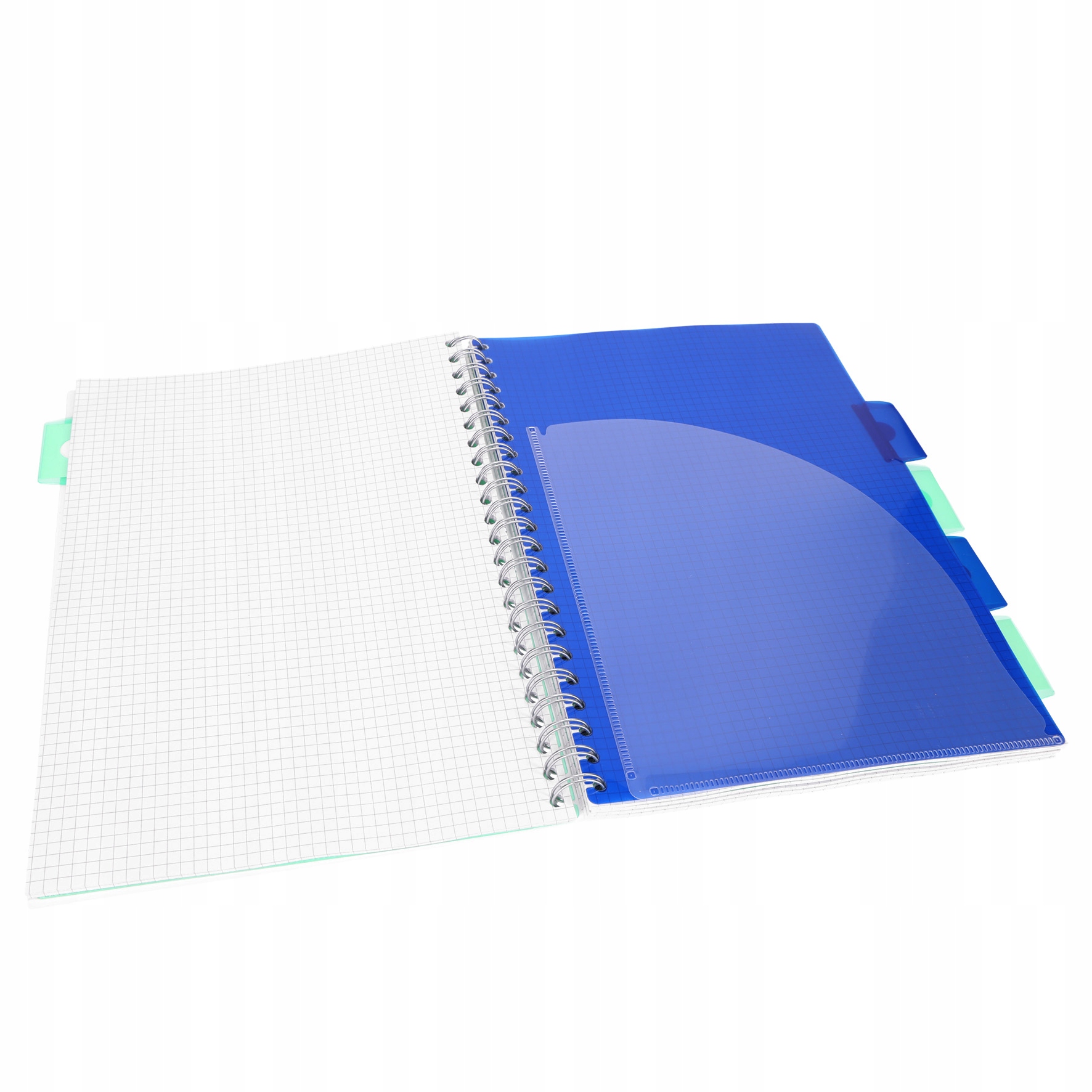 Kołozeszyt w kratkę A4 morskiz przekładkami Pukka Pad Project Seafoam EAN (GTIN) 5032608031198