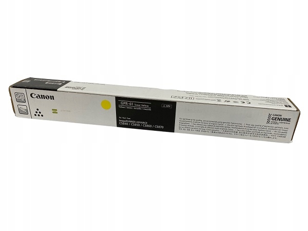 Toner Canon C-exv 58 3766C002 60 tisíc Y Originál DXC5800 c5840i