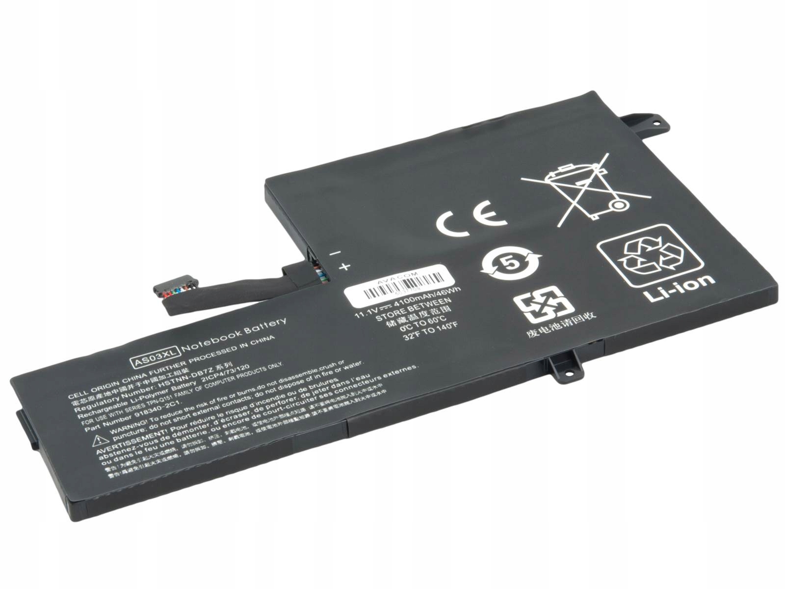 Batéria Avacom pre Hp Chromebook 11 G5 Li-Pol 11, 1 V 4100mAh 46Wh Nohp…