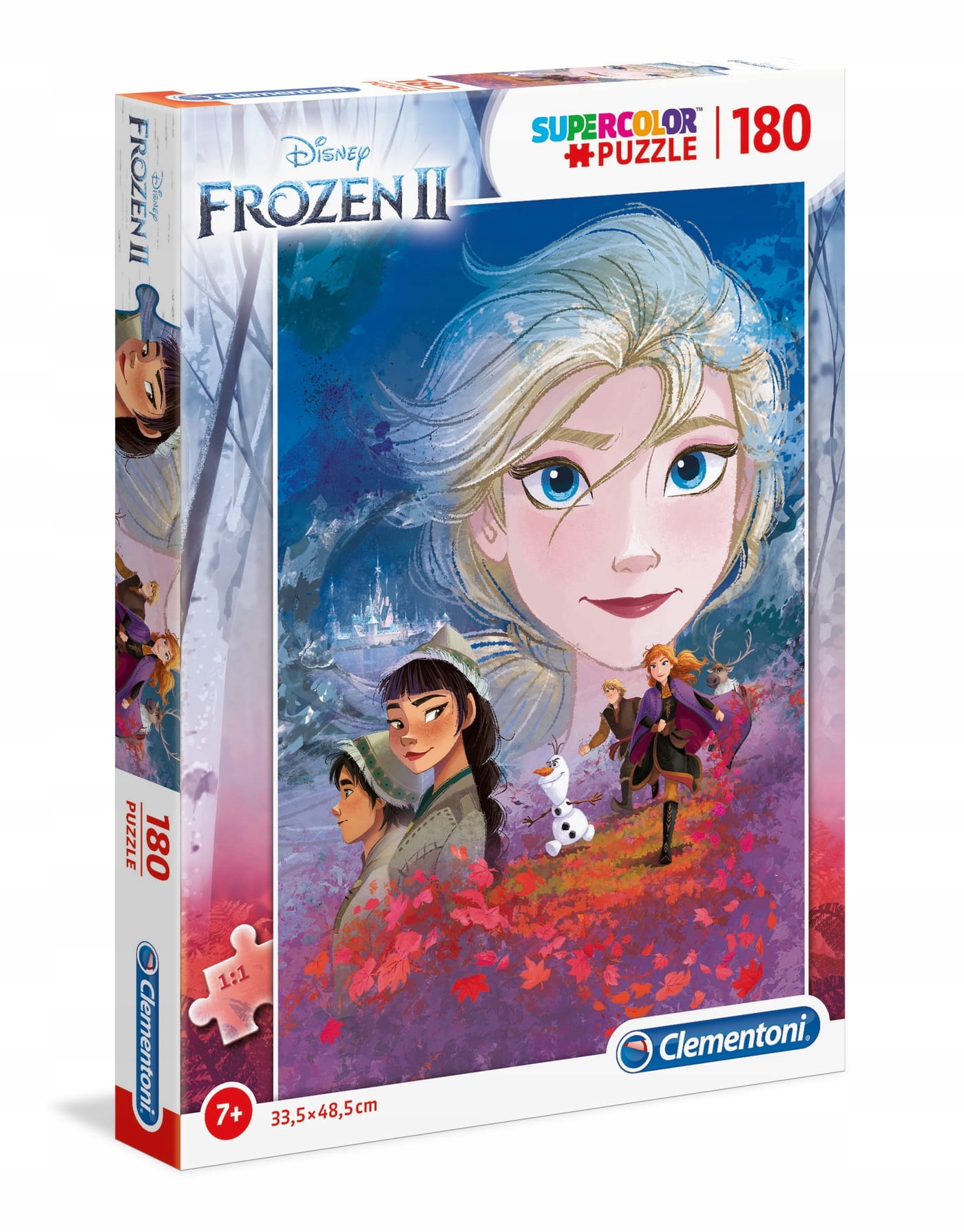 

Clementoni puzzle 180 elementów Kraina Lodu 29768