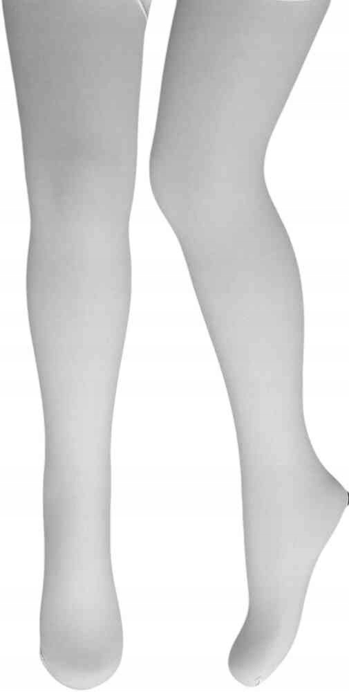 Rajstopy 60 DEN BIAŁE Gładkie PL 92/98 Rozmiar 92