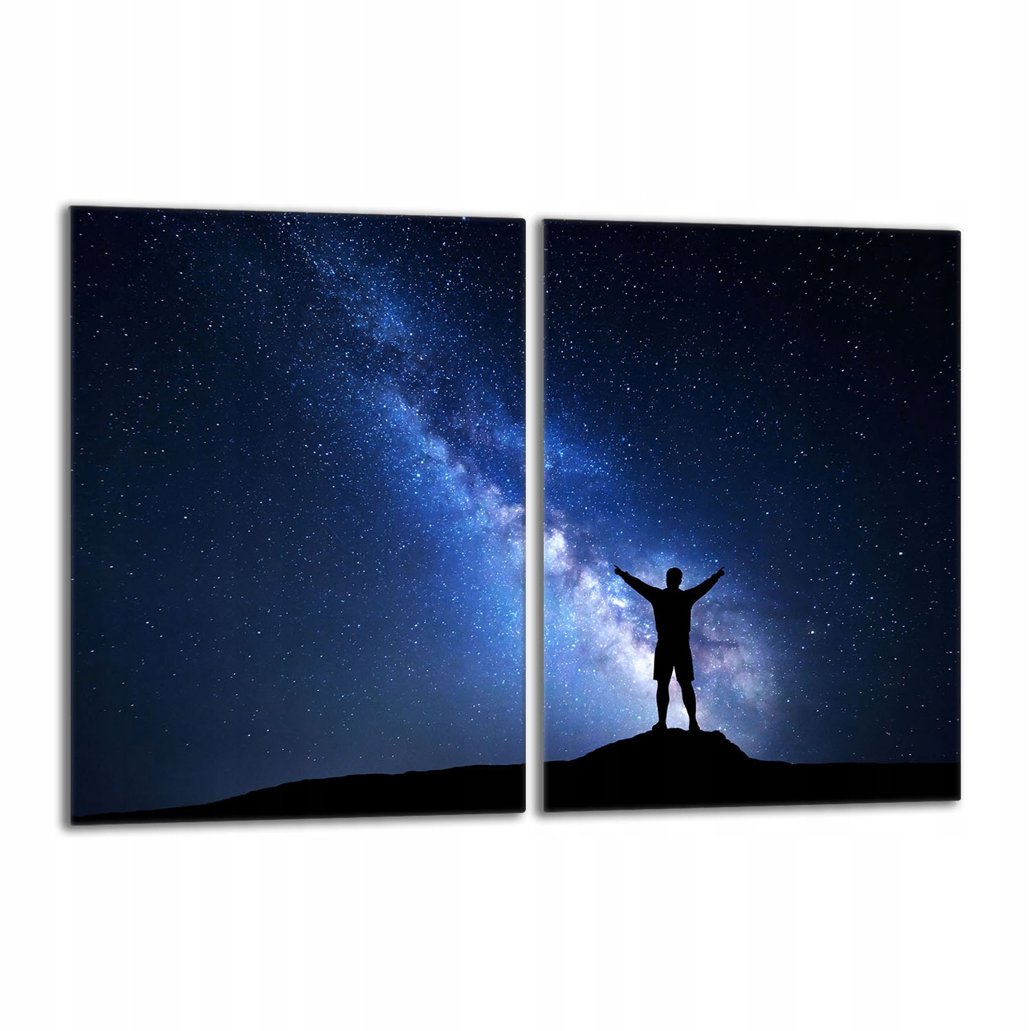 Skleněná ochranná deska na sporák 2x40x52 Hvězdy Do Kuchyně