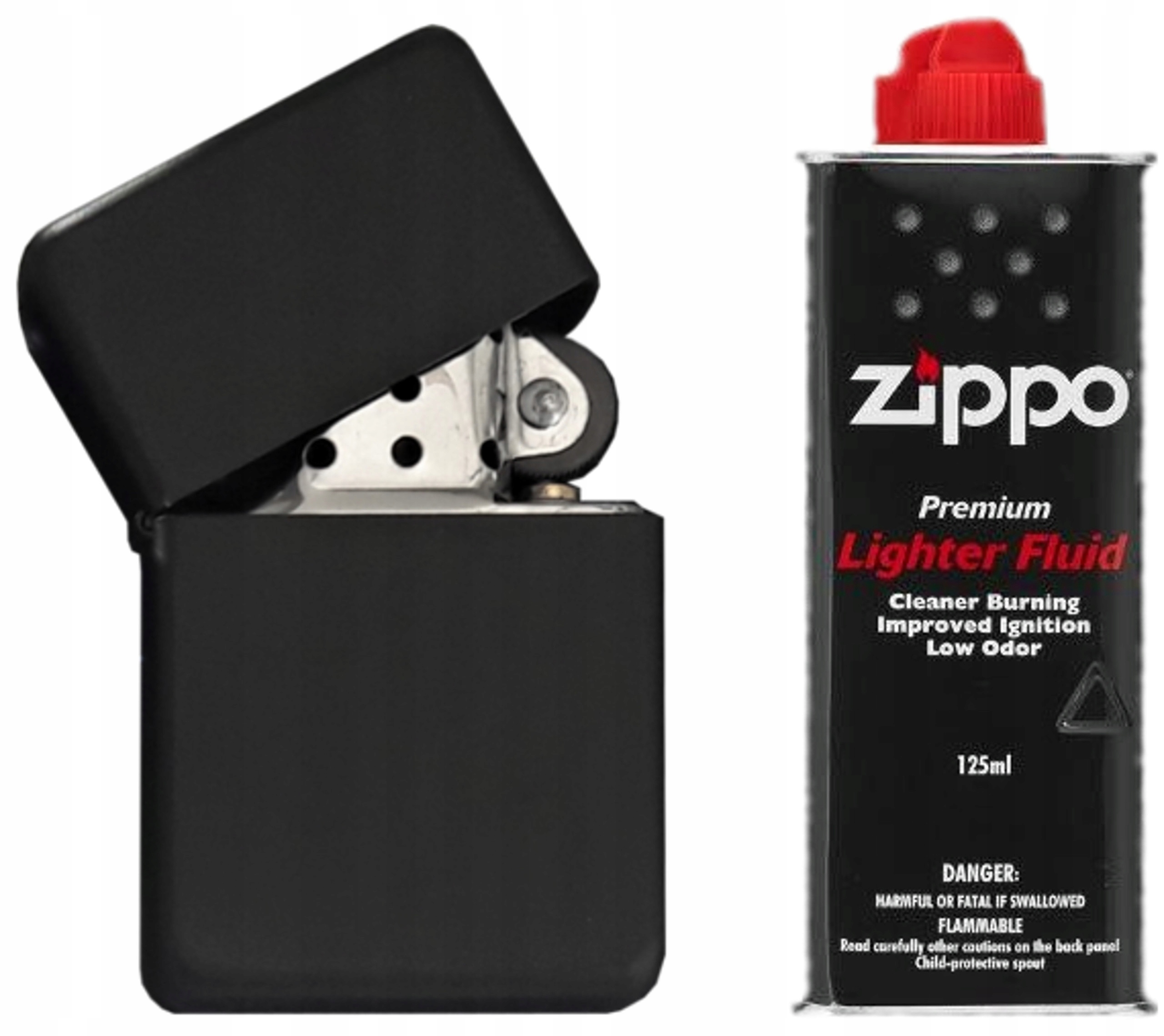 

Zestaw Zapalniczka Benzynowa Benzyna Zippo 125ml