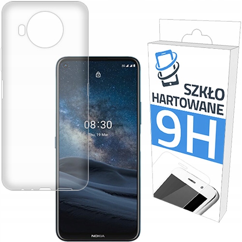 

Etui Slim Case + Szkło Hartowane do Nokia 8.3 5G