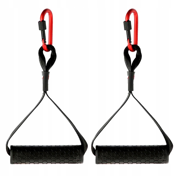 UCHWYT DO WYCIĄGU ATLASU NA TRICEPS 2SZT UCHWYTY Funkcje wyciąg dolny wyciąg górny