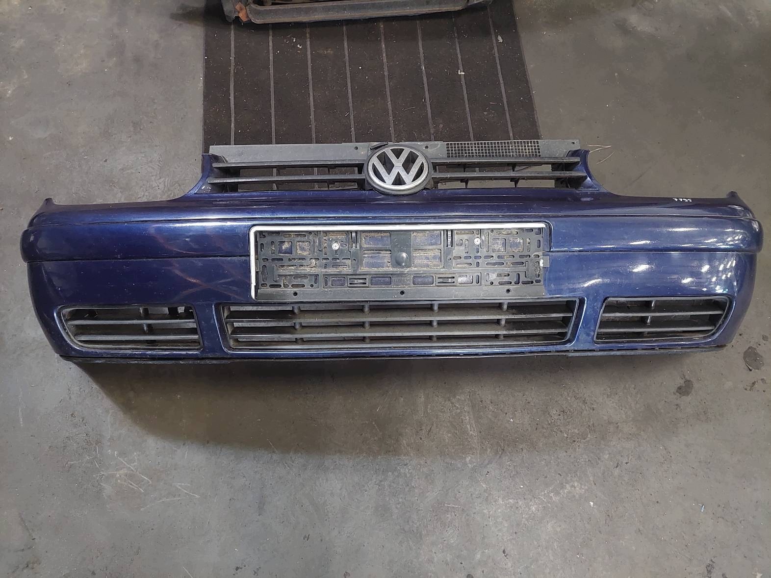 complete front bonnet bumper light support panel for radiators VW GOLF IV LB5N
