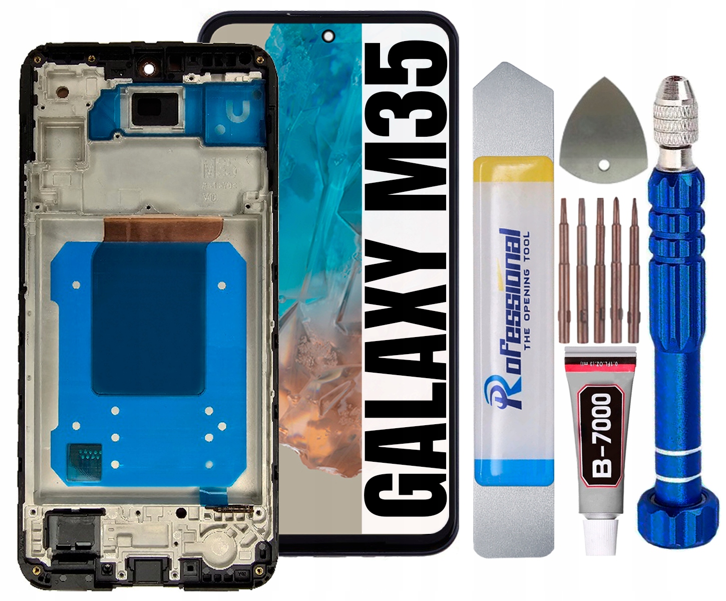 Displej Pro Samsung Galaxy M35 M356 Incell LCD Rámeček