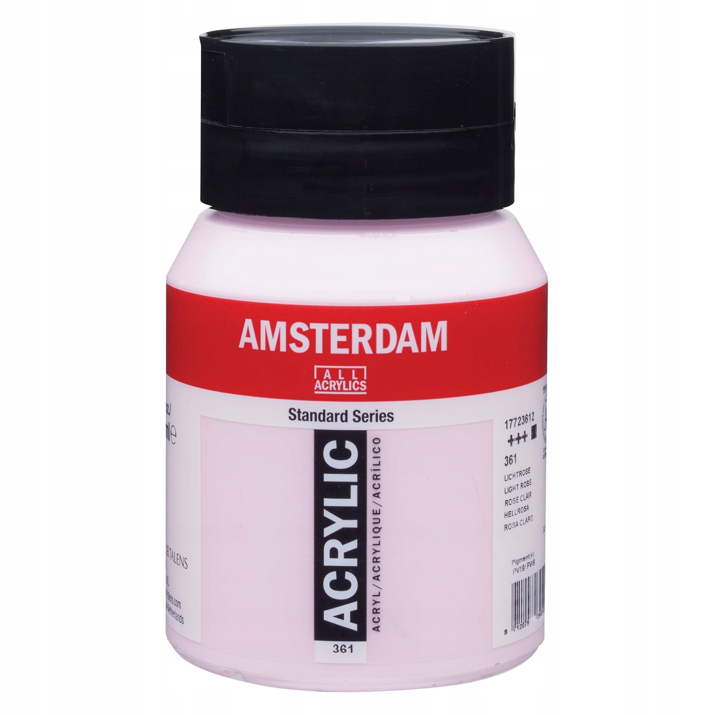 Barva akrylová Amsterdam Light Rose, 500 ml