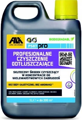 Koncentrat do czyszczenia Fila PS87 Pro 1L Odtłuszczający Do Kamienia Wosku