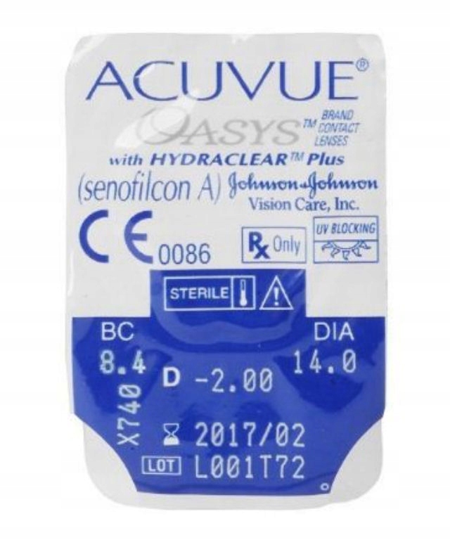

Soczewki Dwutygodniowe Acuvue Oasys 1szt