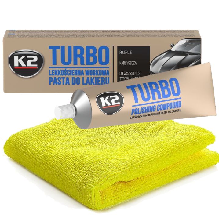 

K2 Turbo Lekkościerna Pasta Do Polerowania Lakieru