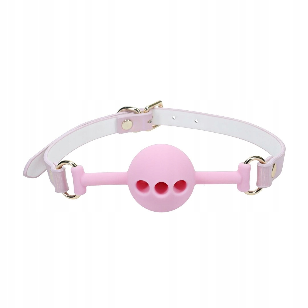 Knebel Kulkowy Paris Collection Silikonowy Różowy