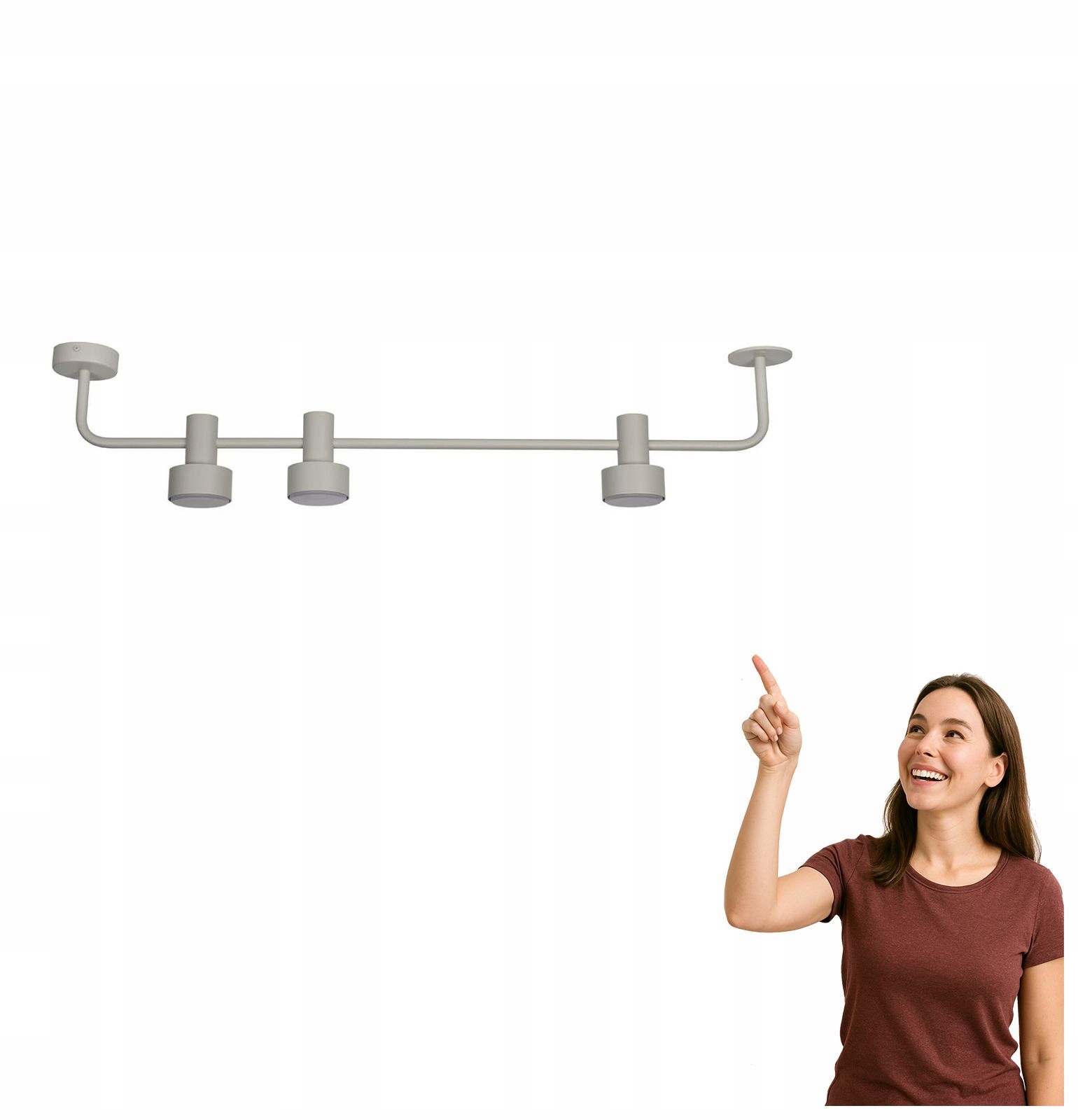 Stropná lampa Mona 3 40906 Sigma Lighting