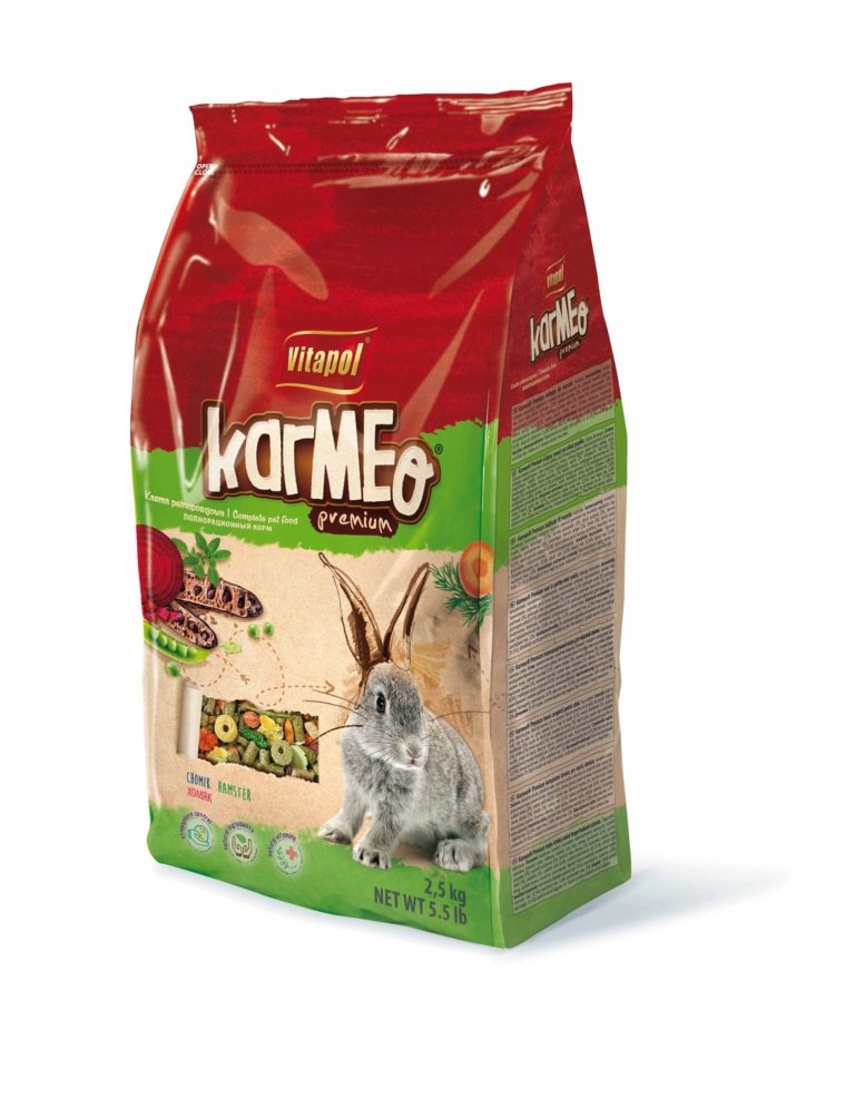 Vitapol KARMEO Premium karma dla KRÓLIKA 2,5 kg. Kod producenta 1268