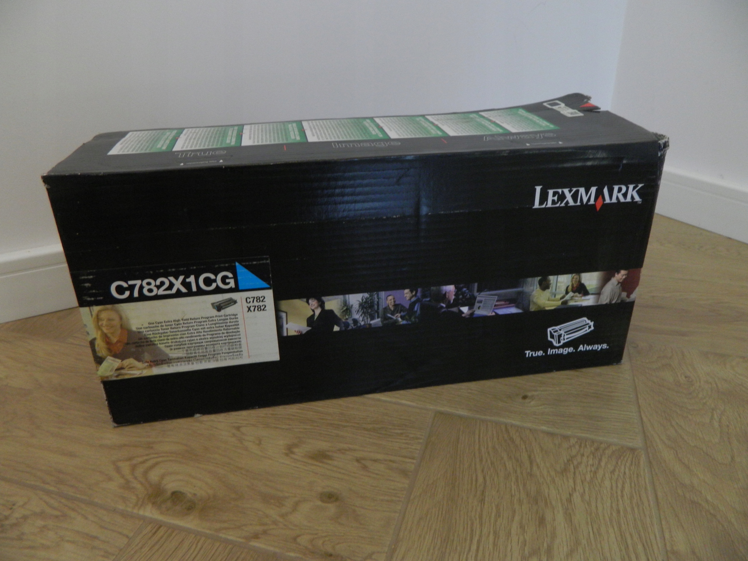 Toner Lexmark C782X1CG Cyan Originální