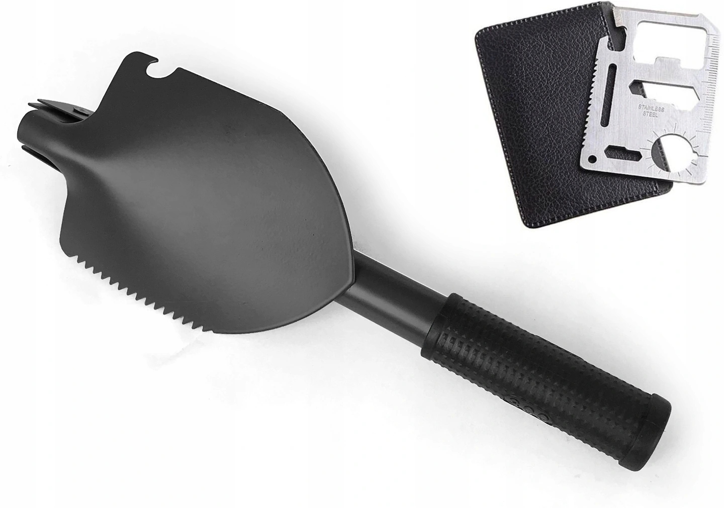 ZESTAW PRZETRWANIA Saperka Multitool Nóż Krzesiwo Marka inna marka