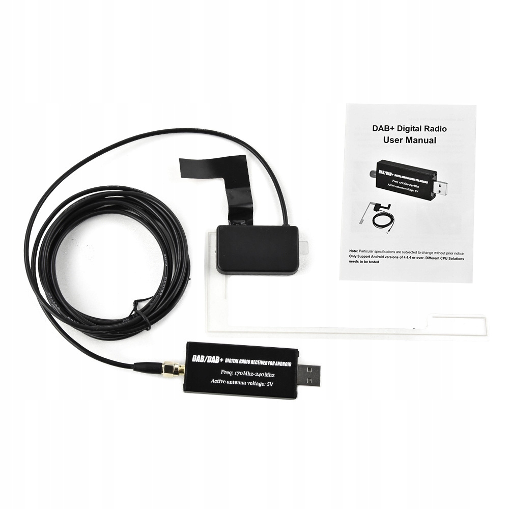 TUNER DAB ADAPTER DO RADIA Z SYSTEMEM ANDROID USB