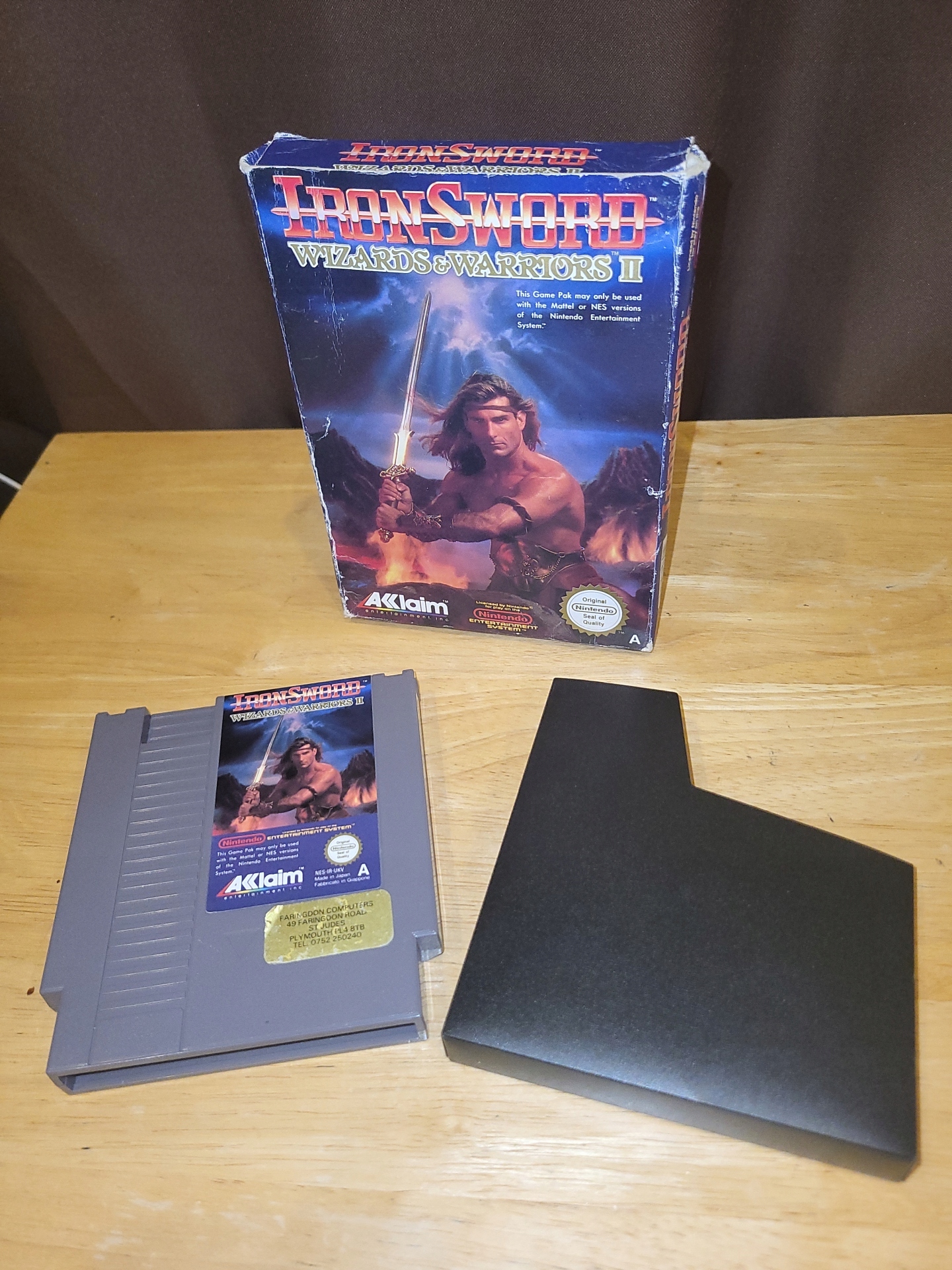 IRON SWORDS WIZARDS WARRIORS II 2 - NINTENDO NES PUDEŁKO