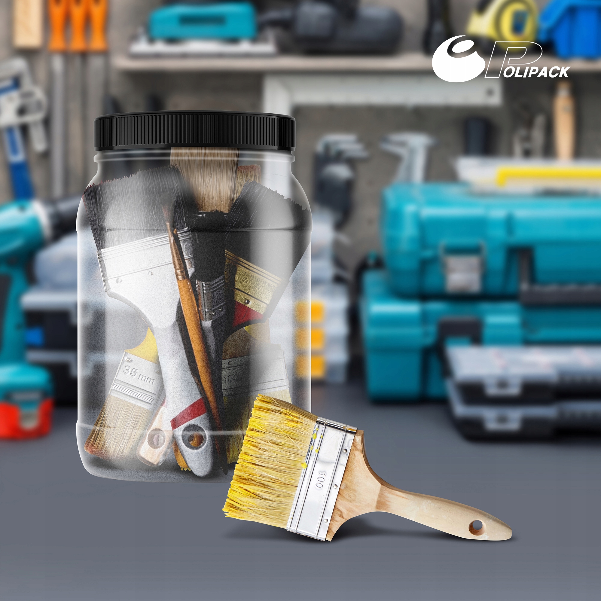 POJEMNIKI DO GARAŻU WARSZTATU OGRODU Marka bez marki