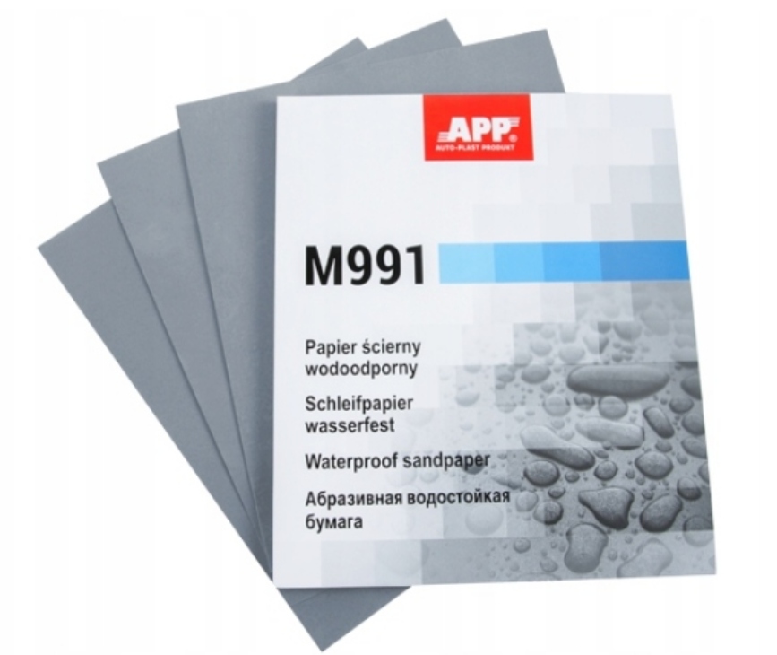 PAPIER ŚCIERNY ARKUSZ WODNY APP SUPER JAKOŚĆ P3000