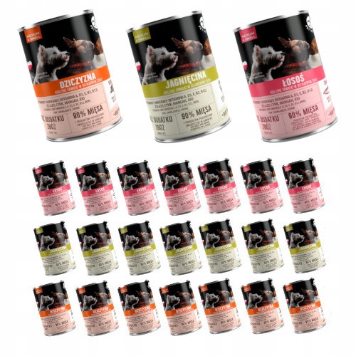 Pet Republic dla psów mix smaków 24x400g