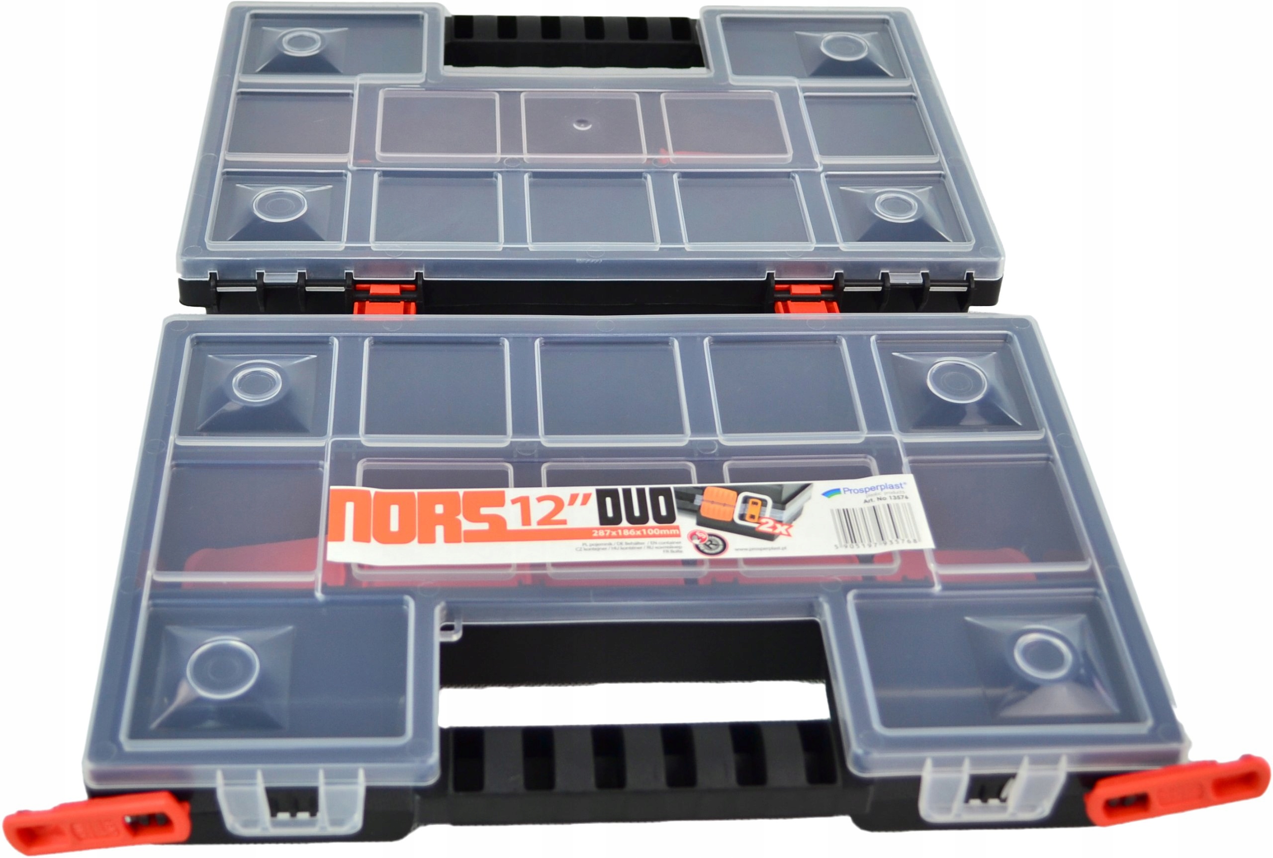 ORGANIZER SKRZYNKA PUDEŁKO POJEMNIK NORS12DUO Kod producenta NORS12DUO