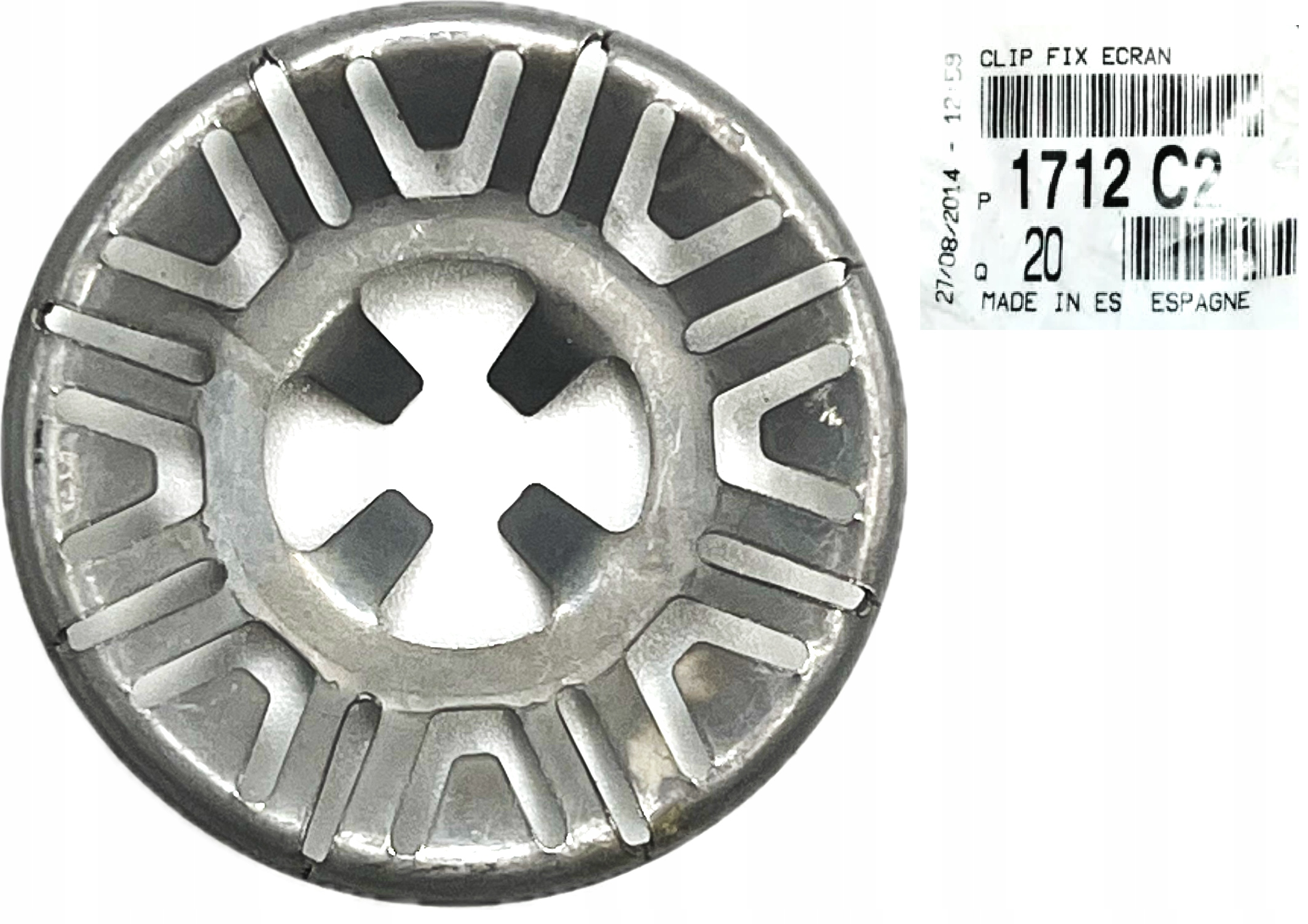 SPINKA ZATRZASK MOCOWANIE OSŁONY TERMICZNEJ PEUGEOT CITROEN RENAULT OE