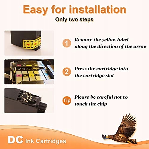 D&C Zestaw 10 Tuszy Kompatybilnych Epson 13XL WF7015 7525 3540 SX420W — miniatura 4