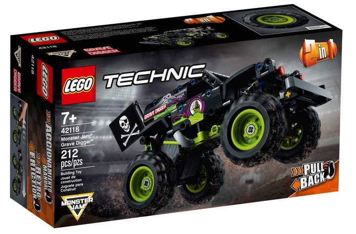 

Lego Technic Monster Jam Grave Digger 42118