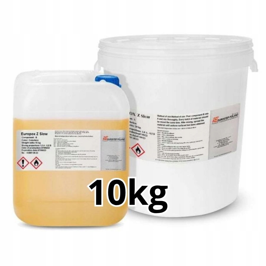 Epoxidová živica na betón, poter, podklad, tmelová rohož 10 kg Slow