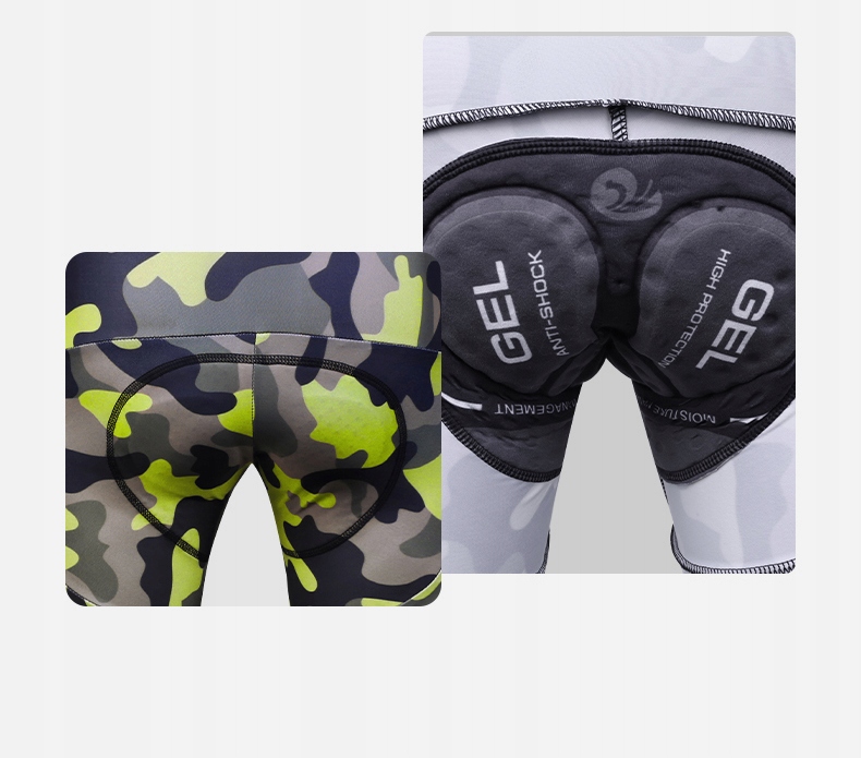 MĘSKIE SPODENKI ROWEROWE KOLARSKIE WKŁADKA ARMY Płeć mężczyzna