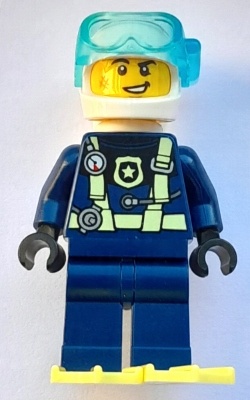 

Lego City Figurka Policjant Płetwonurek cty1477