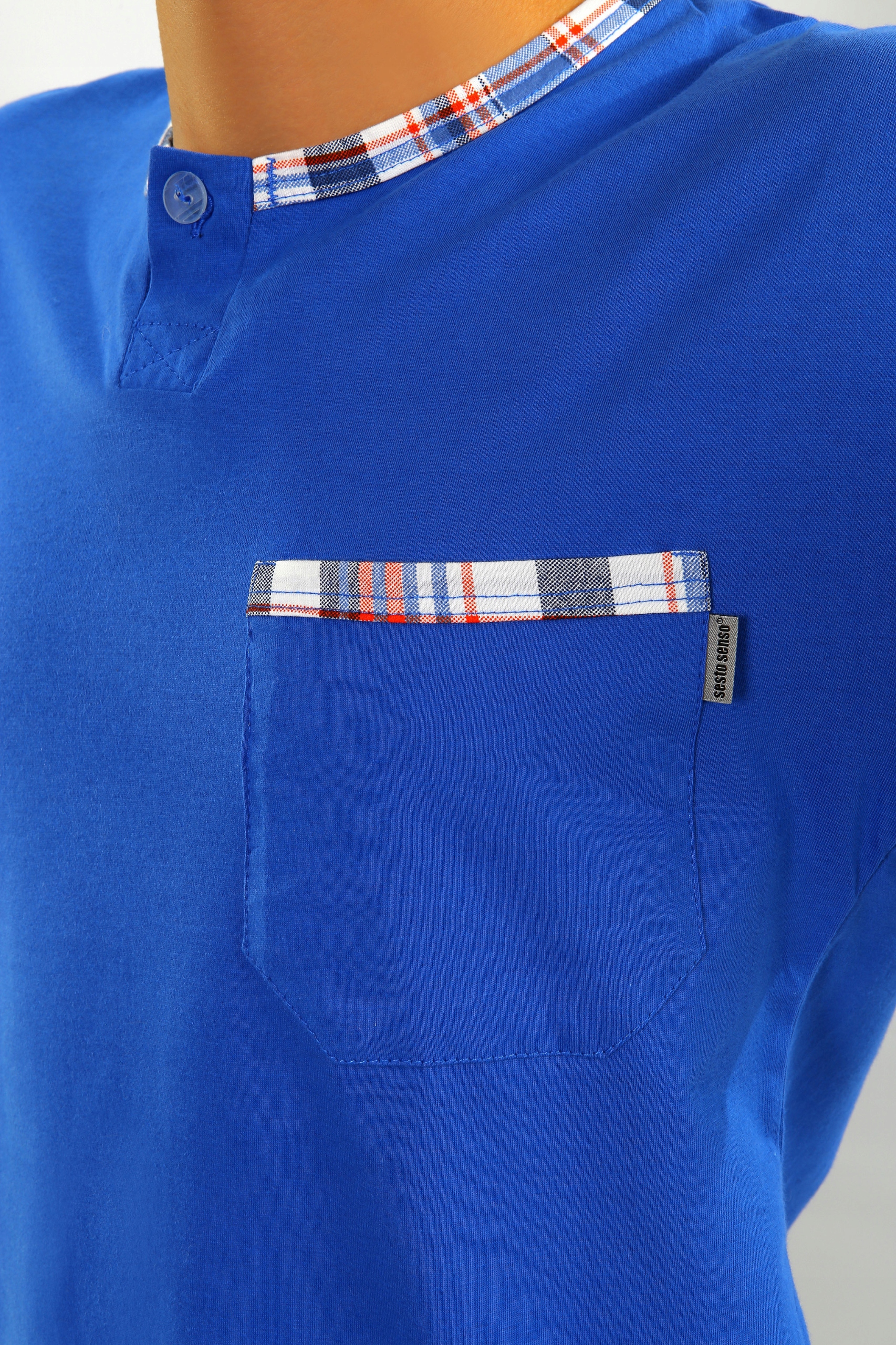 SESTO SENSO DŁUGA BAWEŁNIANA PIŻAMA MEN JASIEK XL Rozmiar XL