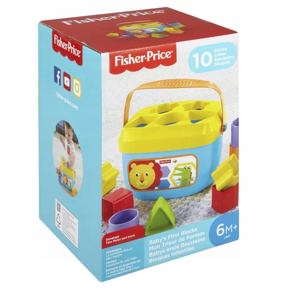 

Fisher Price Pierwsze Klocki Malucha