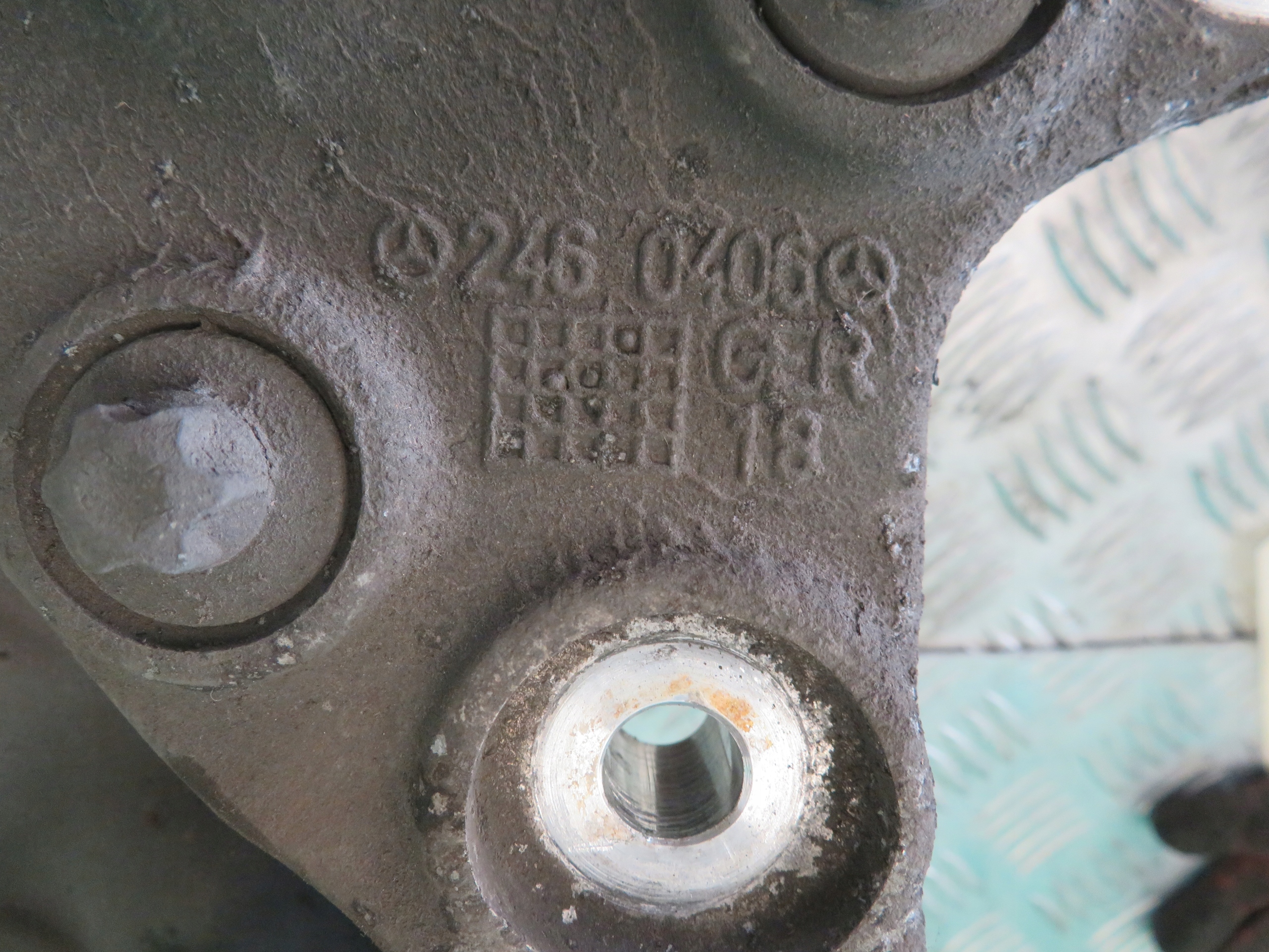 swing right rear part MERCEDES W176 AMG 17R