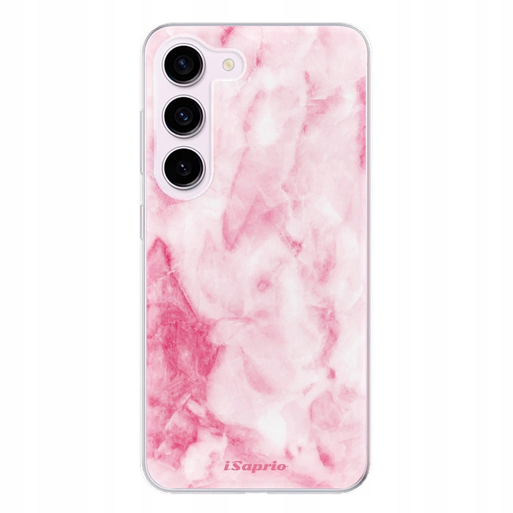 Silikonowe etui iSaprio RoseMarble 16 do Samsung Galaxy S23 5G
