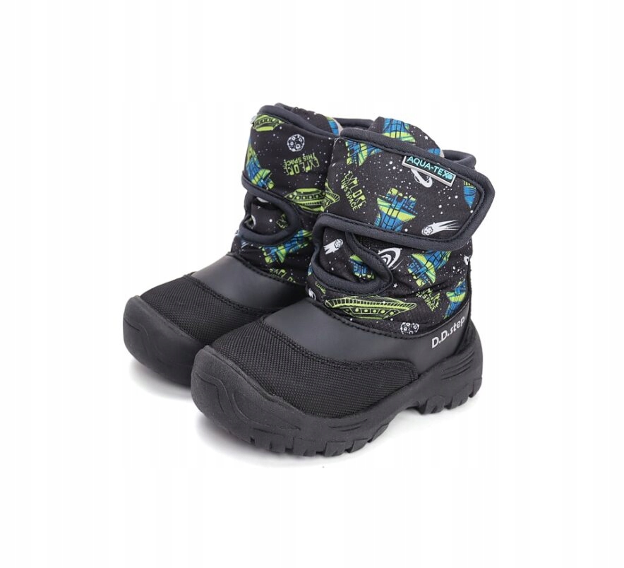 Śniegowce dziecięce, wodoodporne DD step P081-52502L Black 33