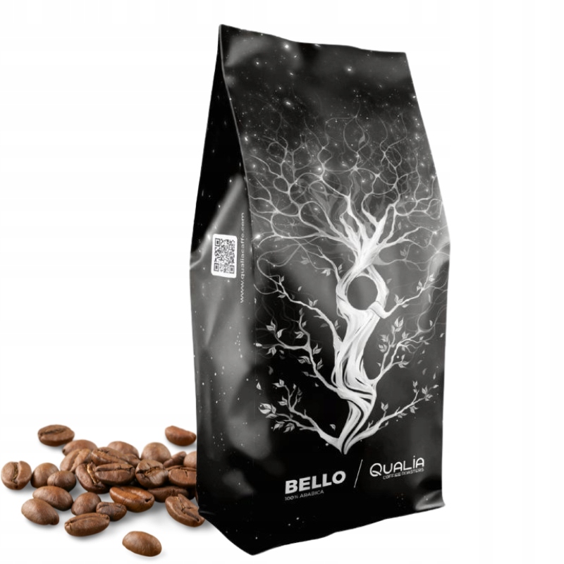 Kawa ziarnista Bello 1kg 100% Arabica Palona przez Mistrza Kawa do ekspresu