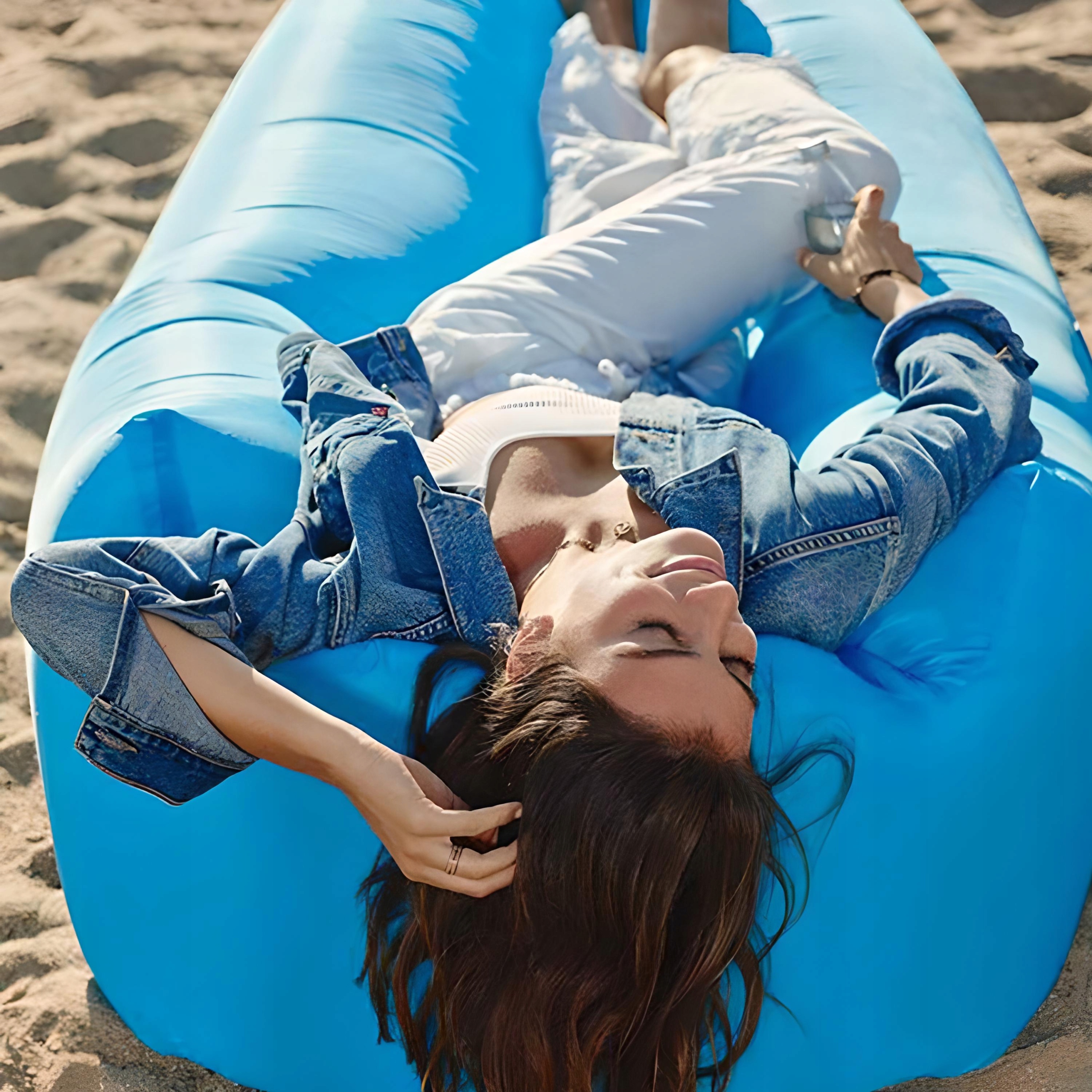 LAZY BAG AIR SOFA ŁÓŻKO LEŻAK MATERAC NA POWIETRZE Cechy dodatkowe brak