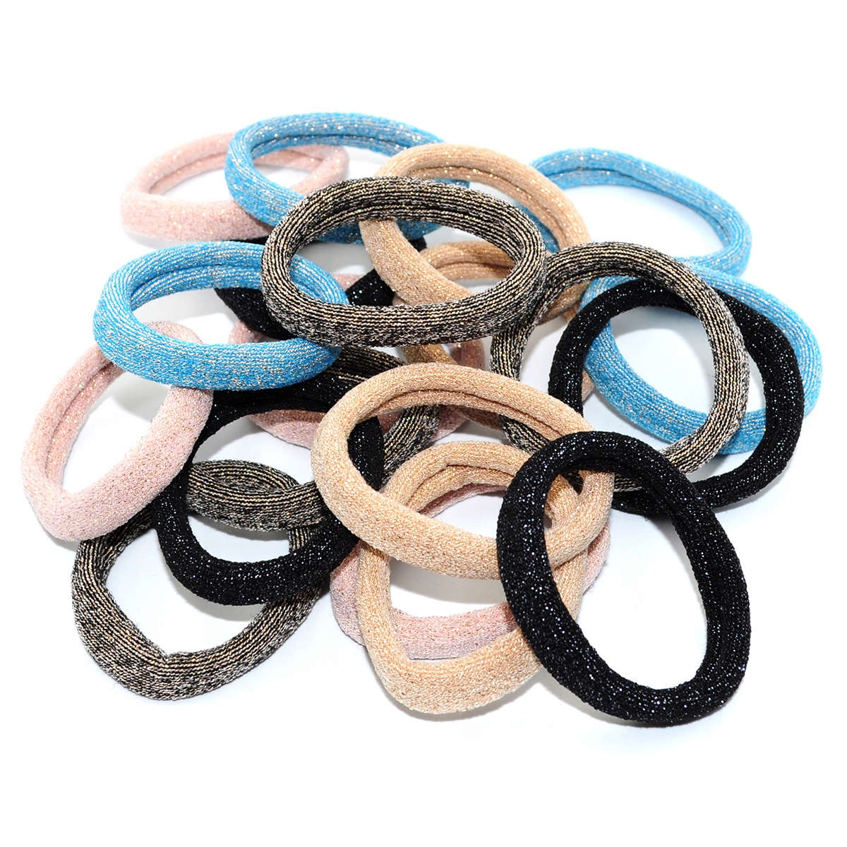 6x GUMKI GUMKA DO WŁOSÓW KOLOR ELASTYCZNA MOCNA BEZ ŁĄCZEŃ KUCYK WARKOCZ Liczba sztuk 1 szt.