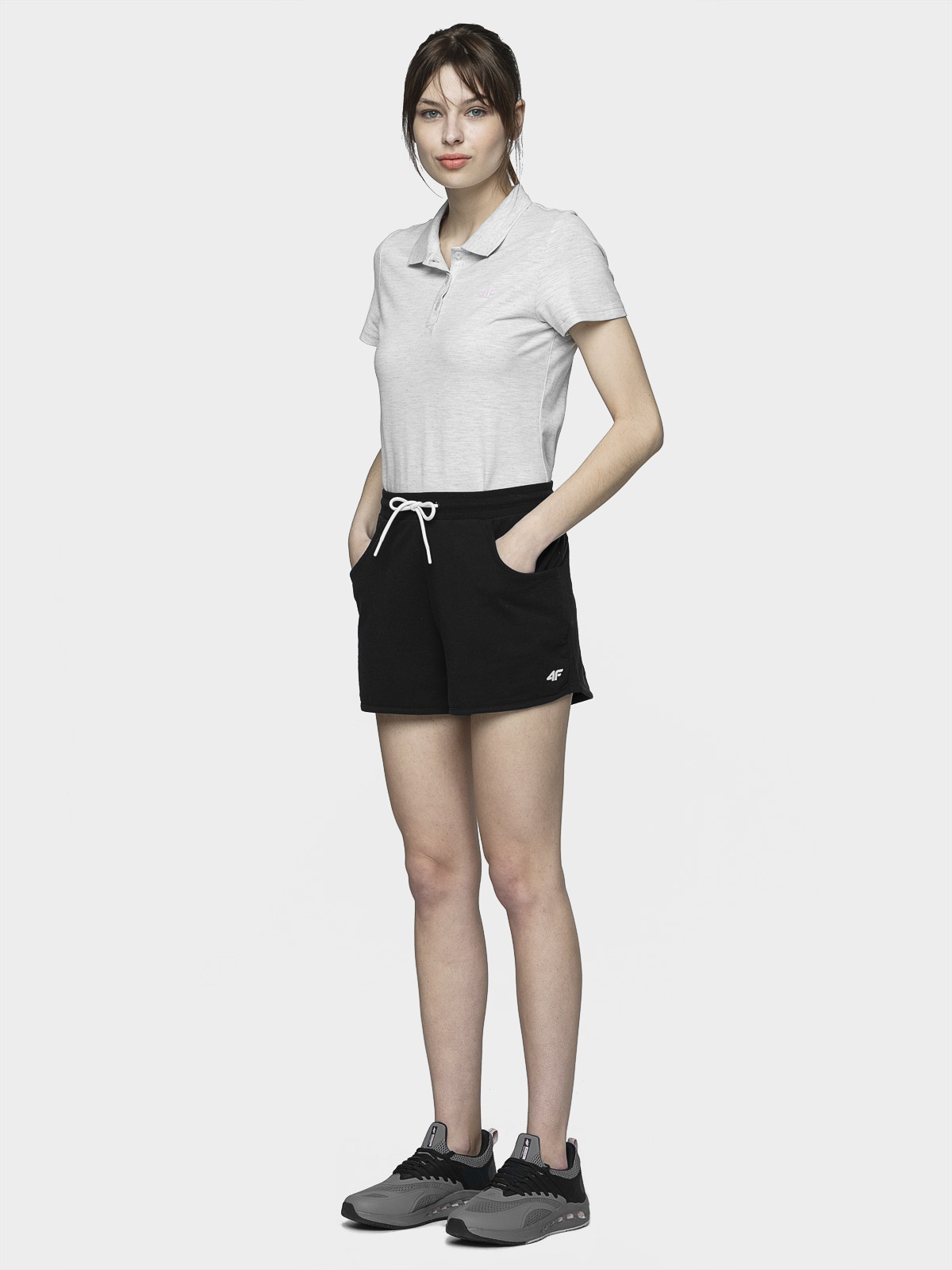 KOSZULKA DAMSKA 4F POLO BAWEŁNIANA POLÓWKA TSD007 Model NOSH4-TSD007