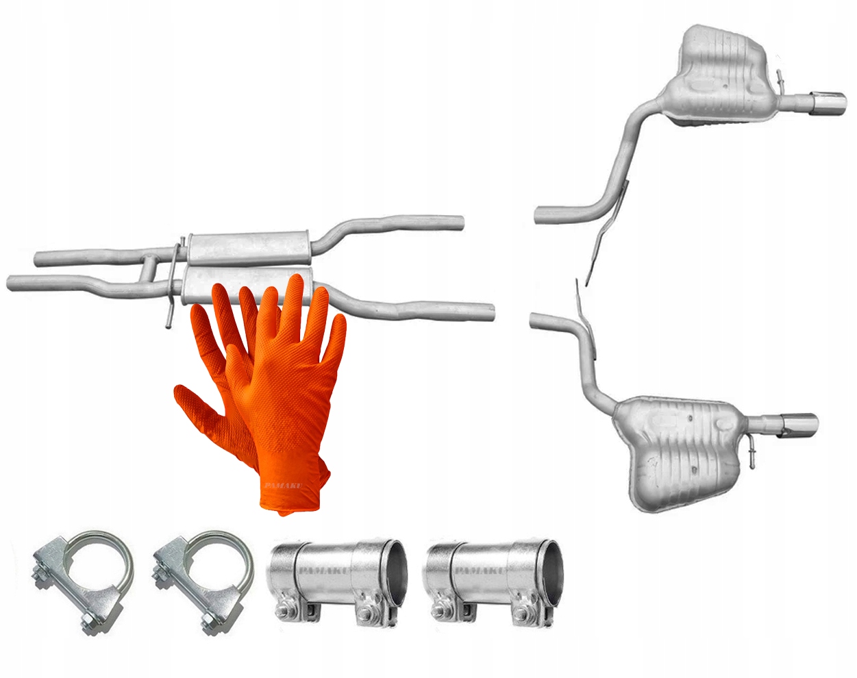 Audi A6 C6 3.2 Fsi Quattro 188 kW (2004-2008) Tlumič Koncový L+p