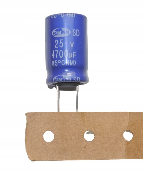 

4700uF 25V 85' 16x26mm Sd Kondensator Samwha |1szt