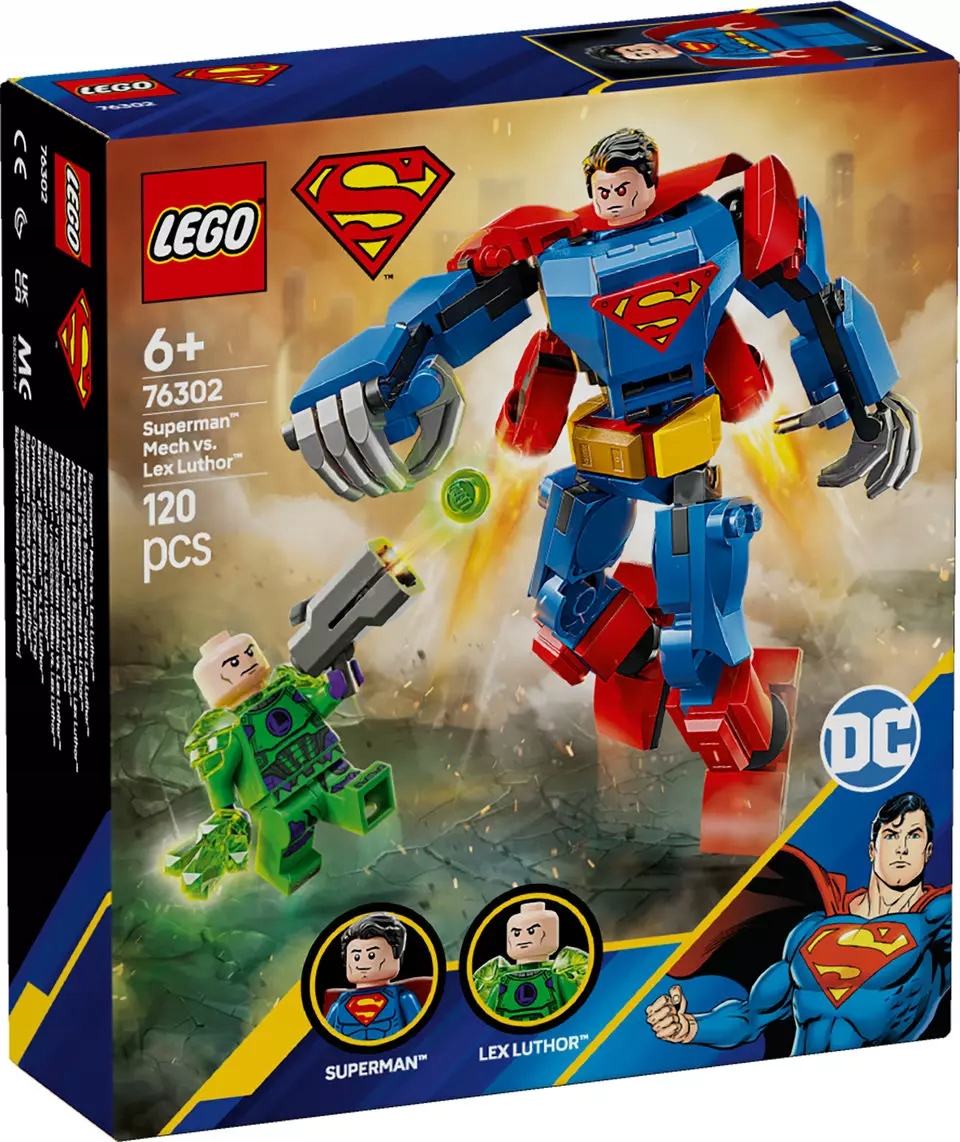 Lego Heroes Mech Supermana versus Lex Luthor 76302